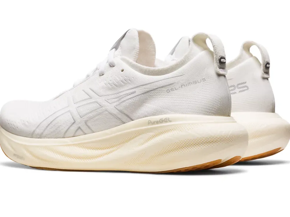 Cheap ASICS GEL-NIMBUS 25 White/White