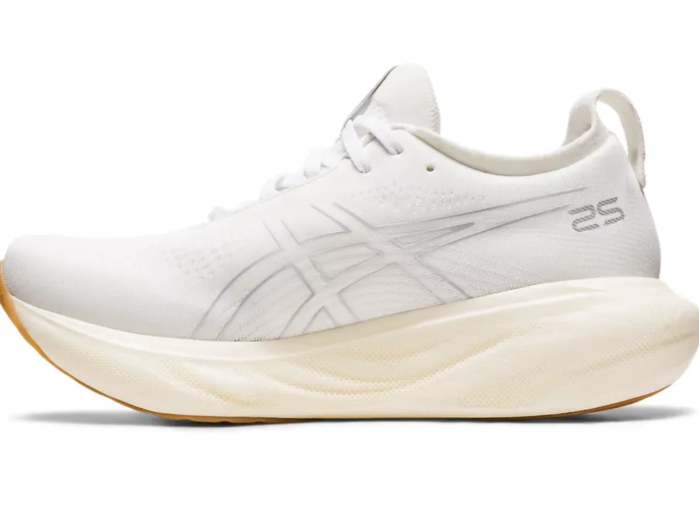 Cheap ASICS GEL-NIMBUS 25 White/White