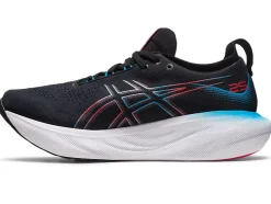 Flash Sale ASICS GEL-NIMBUS 25 Black/Electric Red