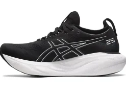 Fashion ASICS GEL-NIMBUS 25 Black/Pure Silver