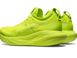 Cheap ASICS GEL-NIMBUS 25 Lime Zest/White
