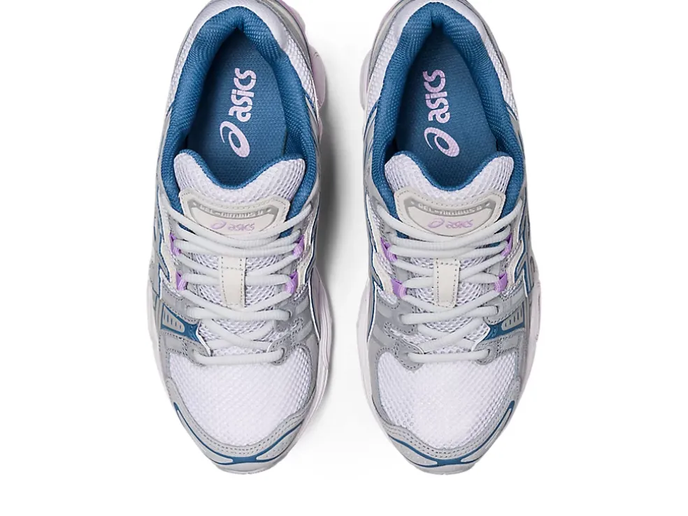 Shop ASICS GEL-NIMBUS 9 White/Mid Grey
