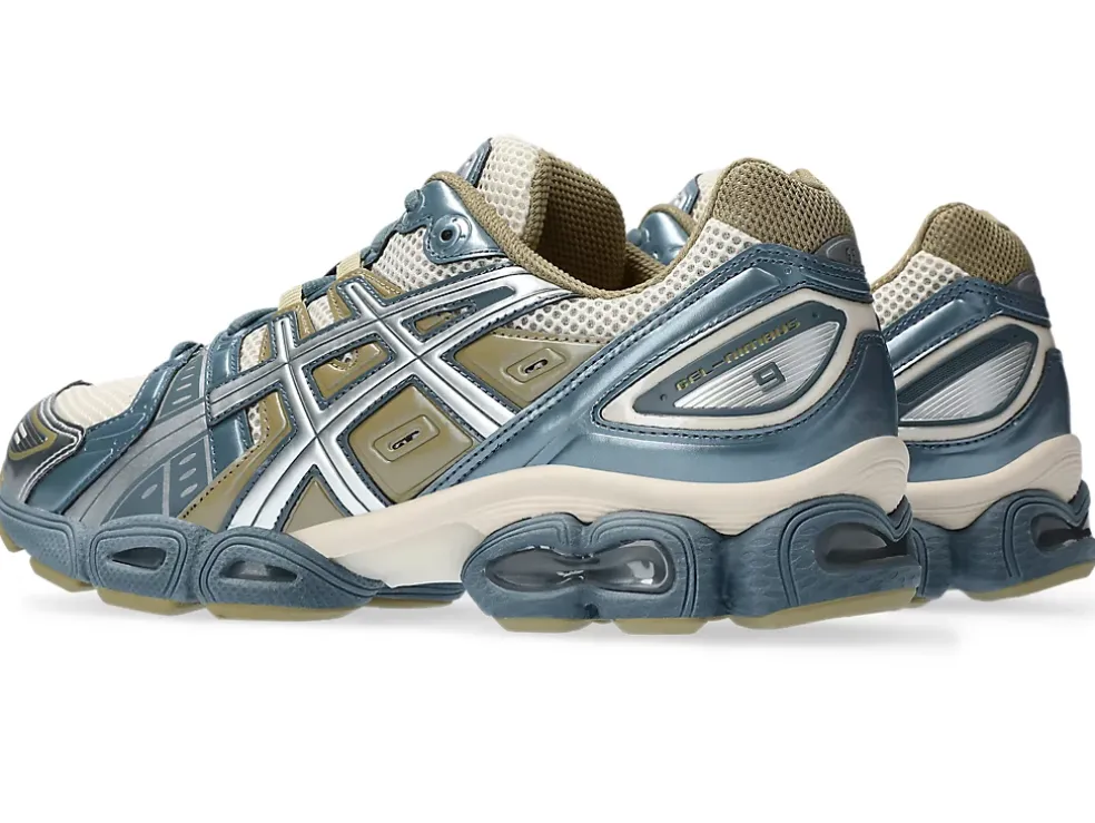 New ASICS GEL-NIMBUS 9 Oatmeal/Ironclad