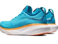 Store ASICS GEL-NIMBUS 25 Island Blue/Sun Peach