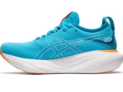 Store ASICS GEL-NIMBUS 25 Island Blue/Sun Peach