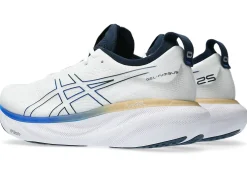 New ASICS GEL-NIMBUS 25 White/Illusion Blue