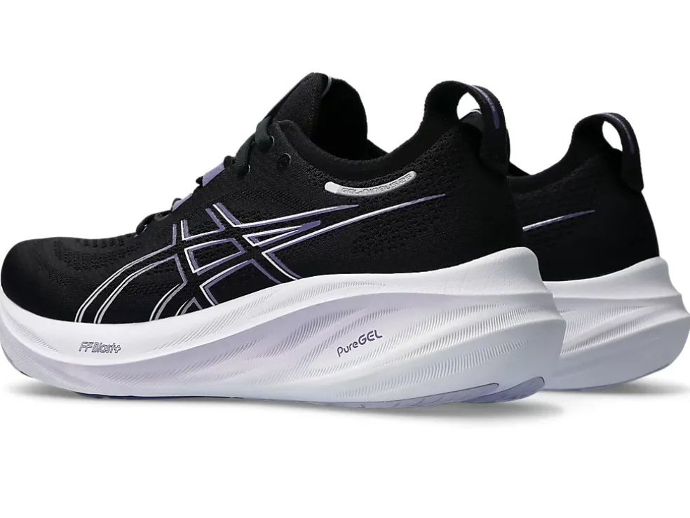 New ASICS GEL-NIMBUS 26 Black/Dusty Purple