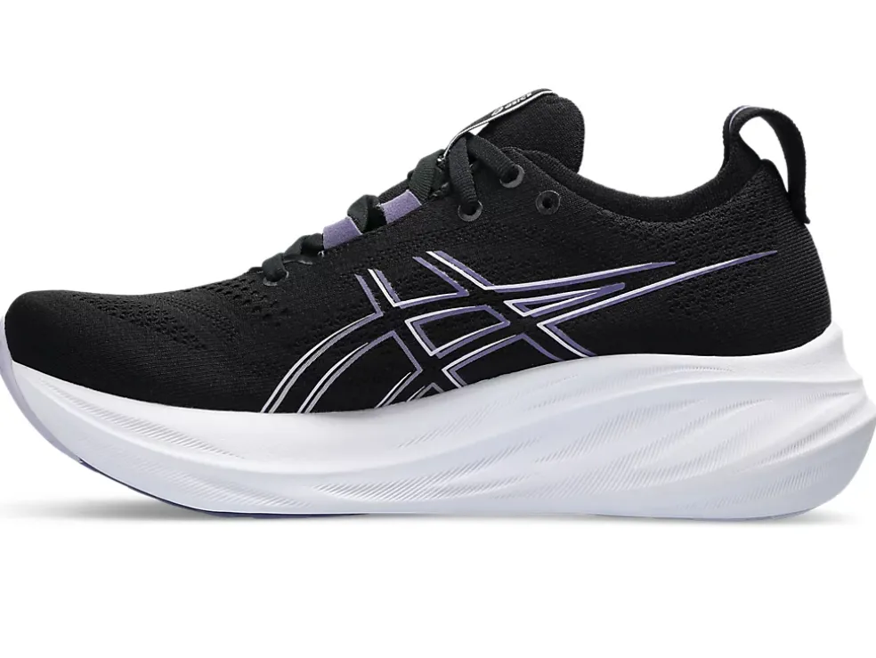 New ASICS GEL-NIMBUS 26 Black/Dusty Purple