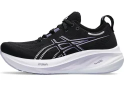 New ASICS GEL-NIMBUS 26 Black/Dusty Purple