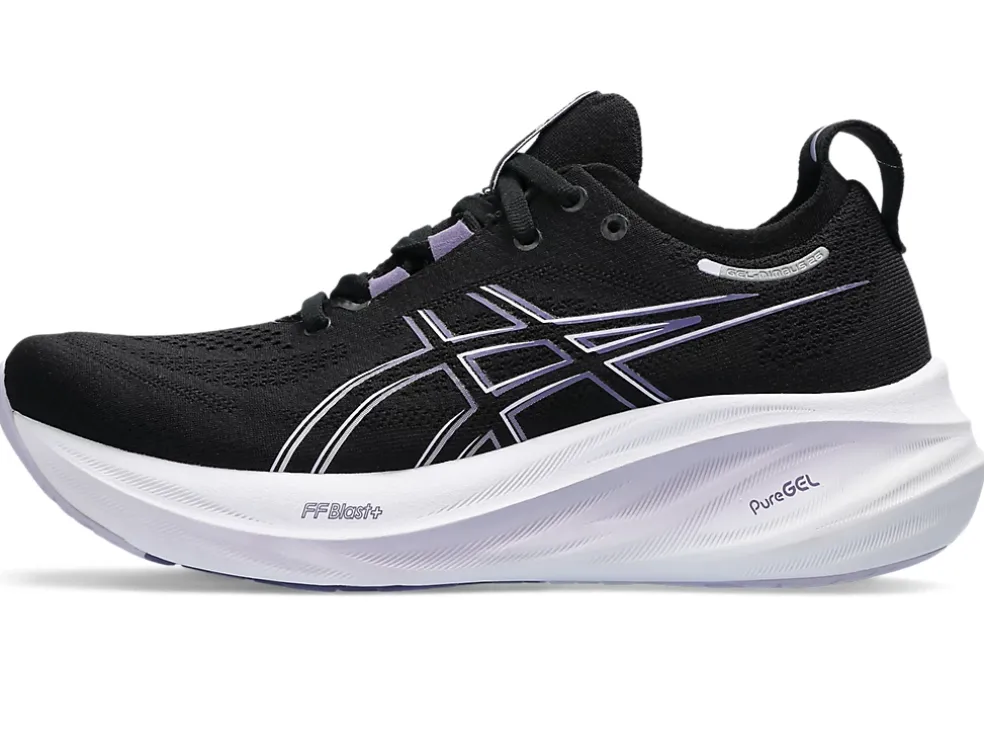 New ASICS GEL-NIMBUS 26 Black/Dusty Purple