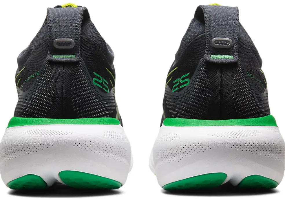 Flash Sale ASICS GEL-NIMBUS 25 Black/Lime Zest