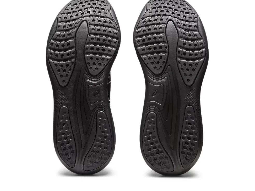 Cheap ASICS GEL-NIMBUS 25 PLATINUM Black/Pure Silver