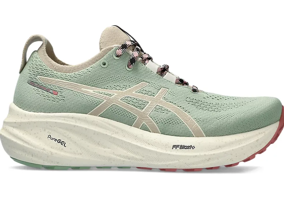 New ASICS GEL-NIMBUS 26 TR Nature Bathing/Rose Rougue