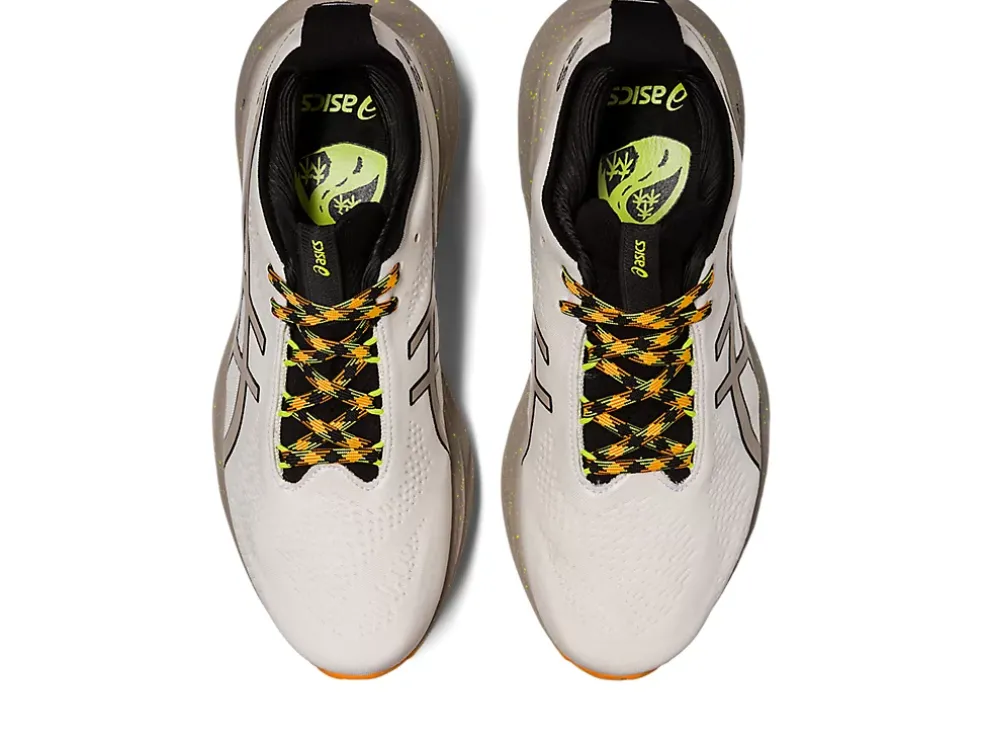 New ASICS GEL-NIMBUS 25 TR Nature Bathing/Neon Lime