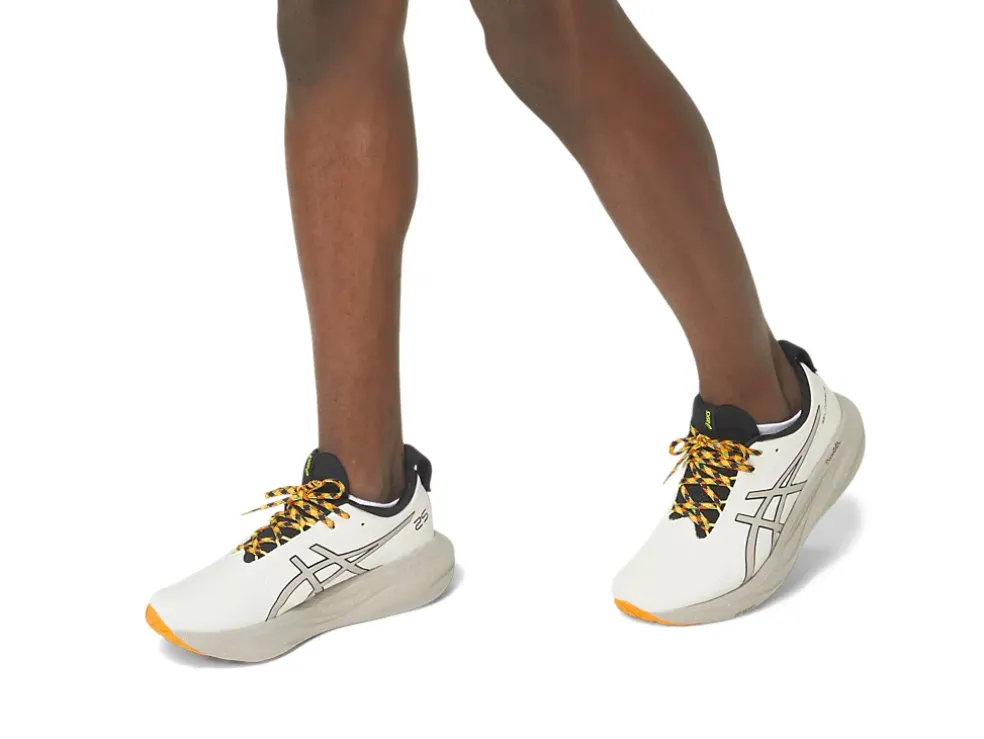 New ASICS GEL-NIMBUS 25 TR Nature Bathing/Neon Lime