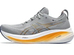 Cheap ASICS GEL-NIMBUS 26 WIDE Sheet Rock/Thunder Blue