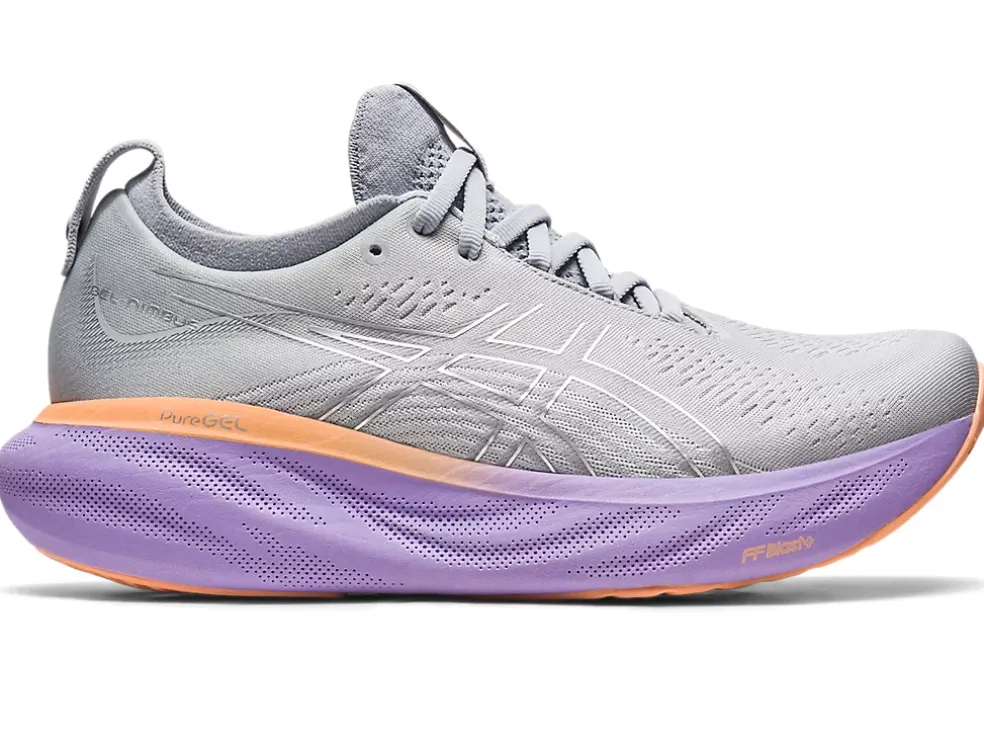 Shop ASICS GEL-NIMBUS 25 WIDE Piedmont Grey/Pure Silver
