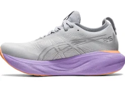Shop ASICS GEL-NIMBUS 25 WIDE Piedmont Grey/Pure Silver