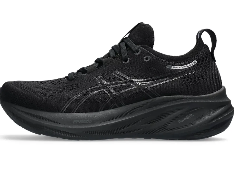 Cheap ASICS GEL-NIMBUS 26 WIDE Black/Black