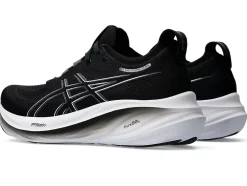Cheap ASICS GEL-NIMBUS 26 WIDE Black/Graphite Grey