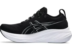Cheap ASICS GEL-NIMBUS 26 WIDE Black/Graphite Grey