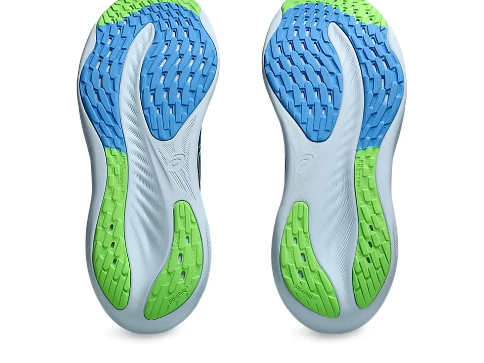 Discount ASICS GEL-NIMBUS 26 WIDE French Blue/Electric Lime