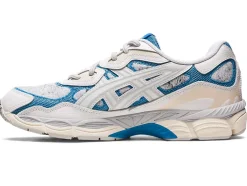 Clearance ASICS GEL-NYC White/Dolphin Blue