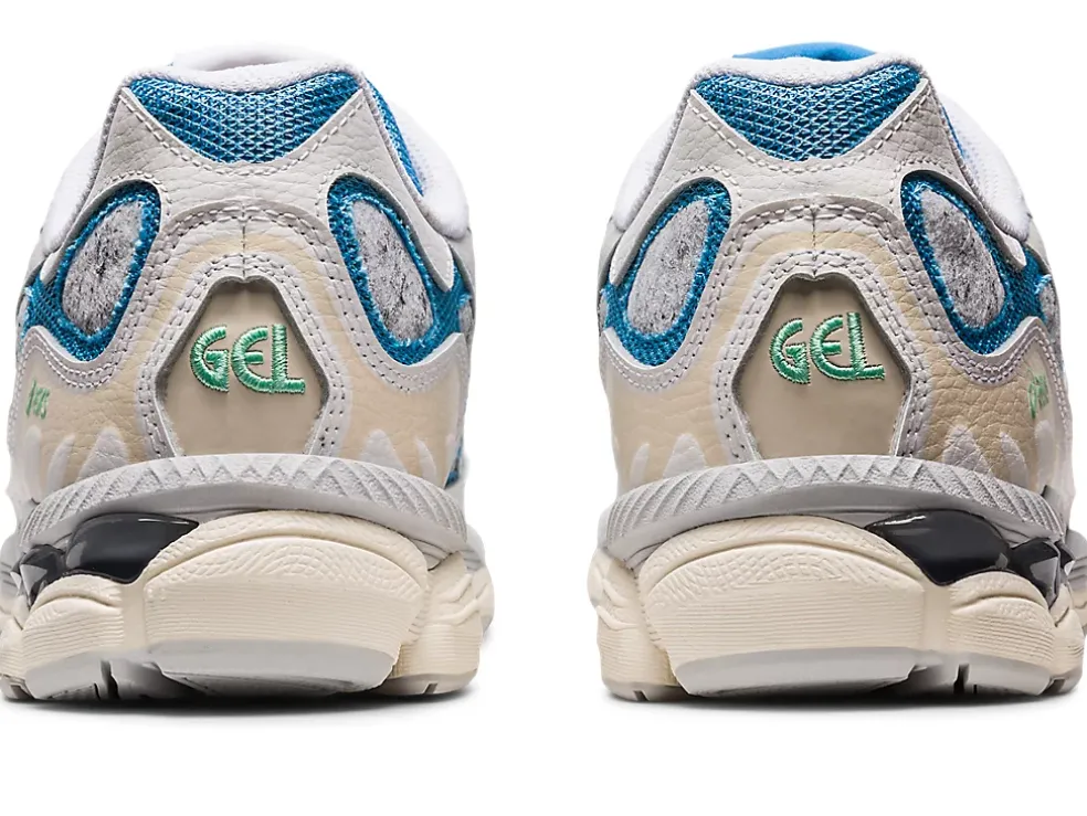Clearance ASICS GEL-NYC White/Dolphin Blue