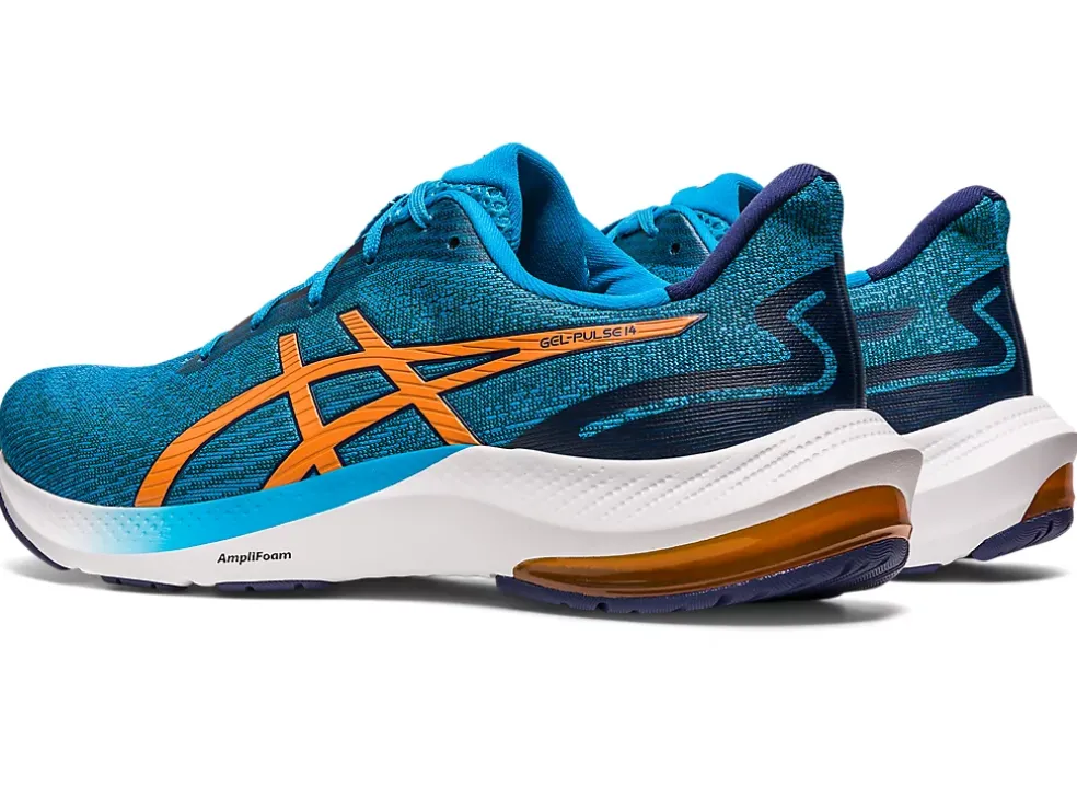 Store ASICS GEL-PULSE 14 Island Blue/Sun Peach