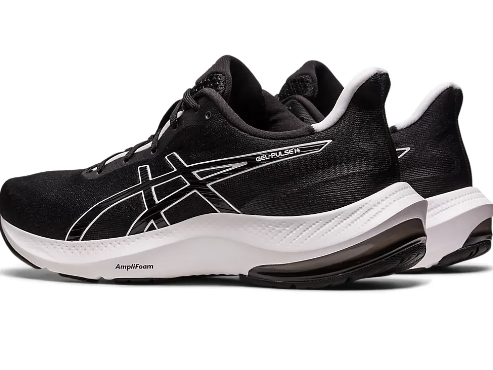 Best ASICS GEL-PULSE 14 WIDE Black/White