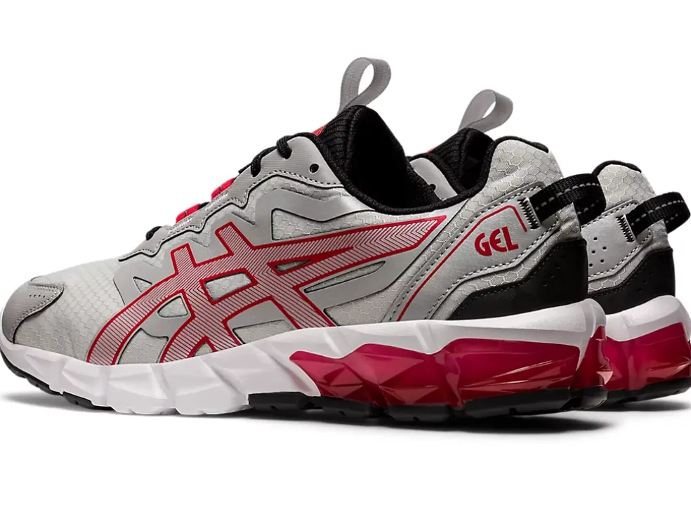 Outlet ASICS GEL-QUANTUM 90 Glacier Grey/Classic Red