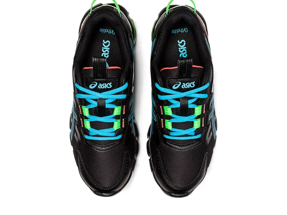 Outlet ASICS GEL-QUANTUM 90 3 GRADE SCHOOL Black/Aquarium