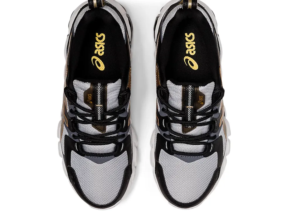 Sale ASICS GEL-QUANTUM 180 6 GRADE SCHOOL Piedmont Grey/Black