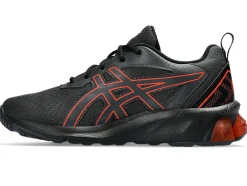 Best ASICS GEL-QUANTUM 90 IV GRADE SCHOOL Graphite Grey/Cherry Tomato