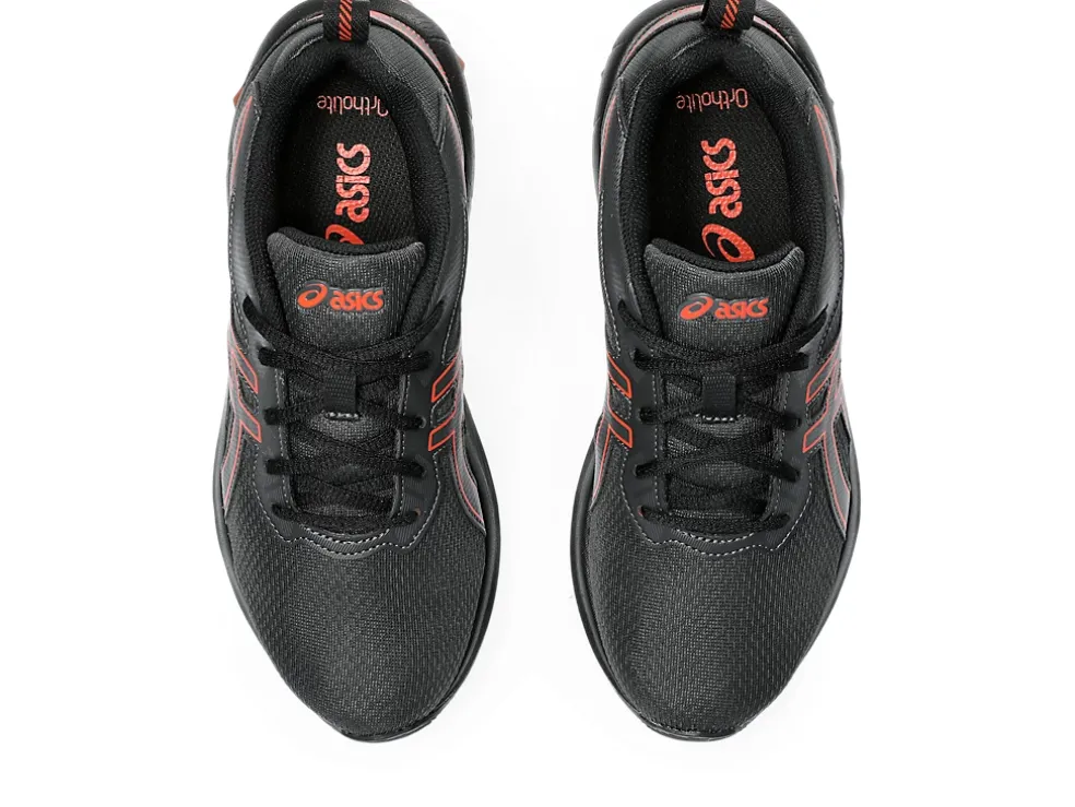 Best ASICS GEL-QUANTUM 90 IV GRADE SCHOOL Graphite Grey/Cherry Tomato