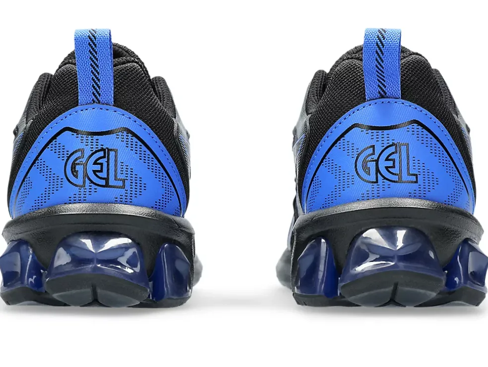 Cheap ASICS GEL-QUANTUM 90 IV GRADE SCHOOL Black/Illusion Blue