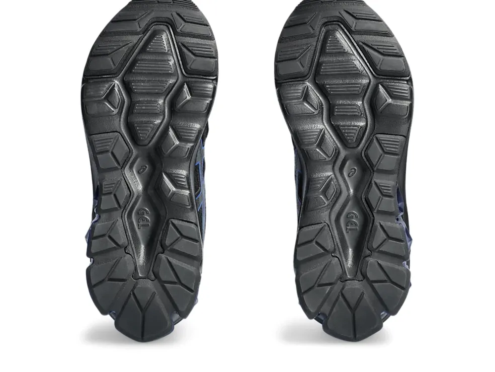 Cheap ASICS GEL-QUANTUM 90 IV GRADE SCHOOL Black/Illusion Blue