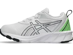 Clearance ASICS GEL-QUANTUM 90 IV PRE-SCHOOL White/Bright Lime