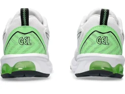 Clearance ASICS GEL-QUANTUM 90 IV PRE-SCHOOL White/Bright Lime