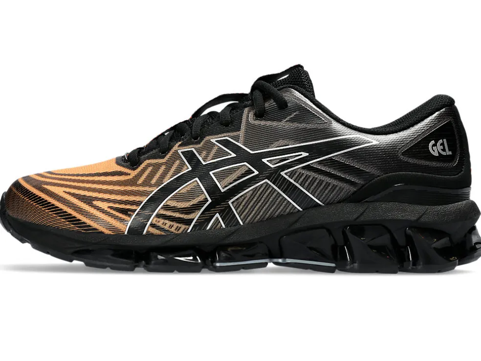 Best ASICS GEL-QUANTUM 360 VII Black/Orange Lily