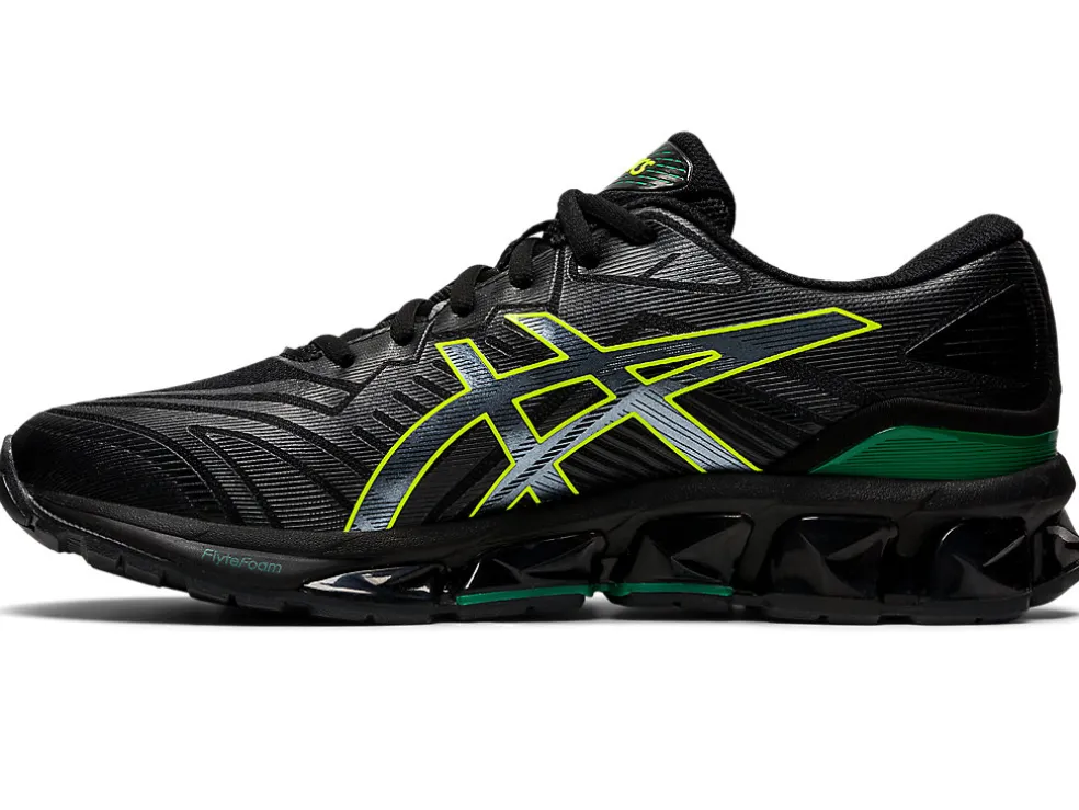 Cheap ASICS GEL-QUANTUM 360 VII Black/Safety Yellow