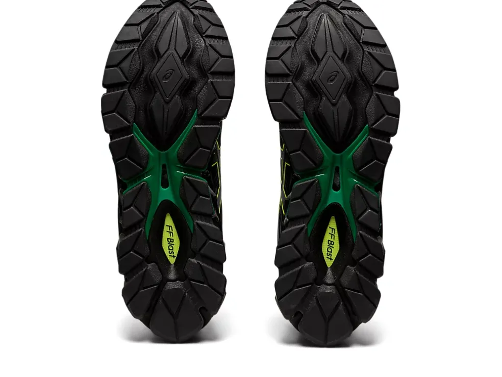 Cheap ASICS GEL-QUANTUM 360 VII Black/Safety Yellow