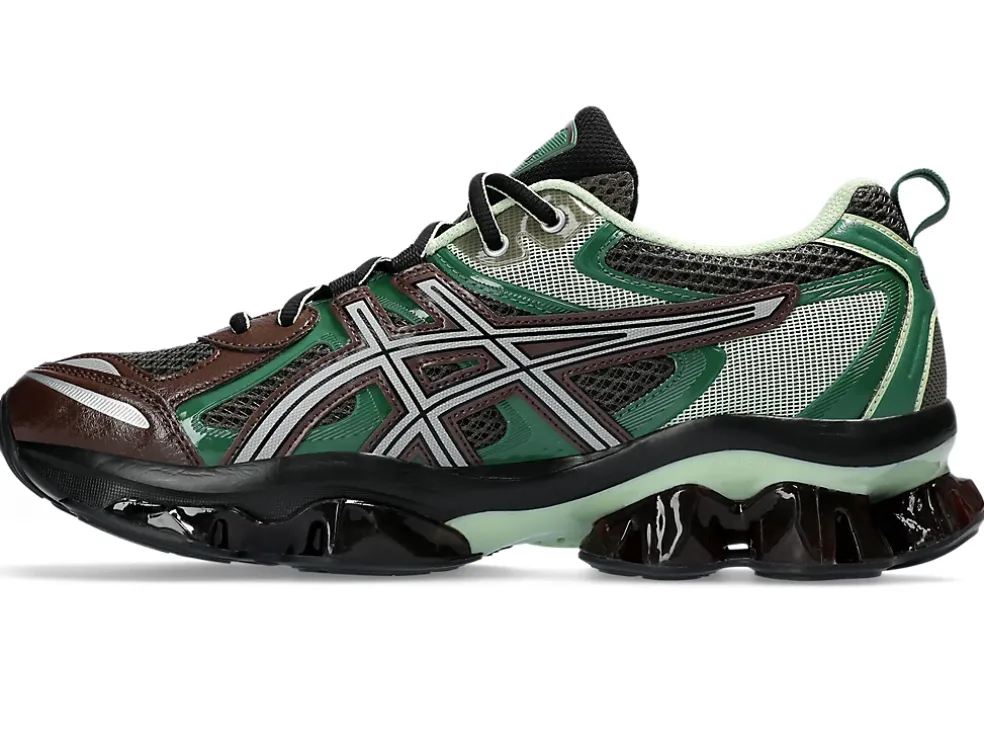 Outlet ASICS GEL-QUANTUM KINETIC Dark Sepia/Shamrock Green