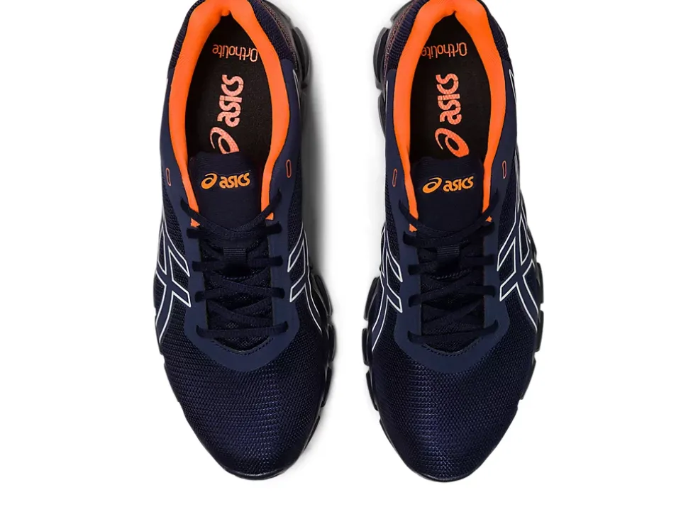 Cheap ASICS GEL-QUANTUM LYTE II Midnight/Shocking Orange