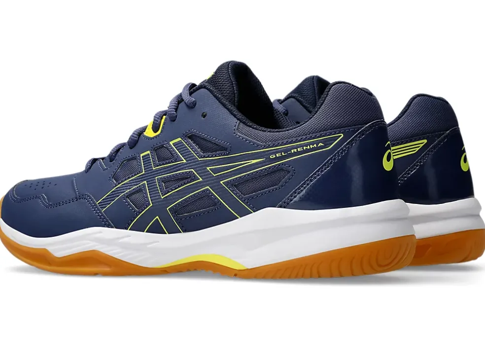 Cheap ASICS GEL-RENMA Thunder Blue/Bright Yellow