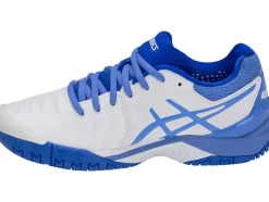 Discount ASICS GEL-RESOLUTION 7 White/Blue Coast