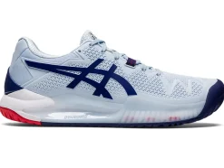 Online ASICS GEL-Resolution 8 Soft Sky/Dive Blue