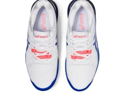 Outlet ASICS GEL-Resolution 8 White/Lapis Lazuli Blue
