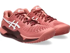 Cheap ASICS GEL-RESOLUTION 9 Light Garnet/White