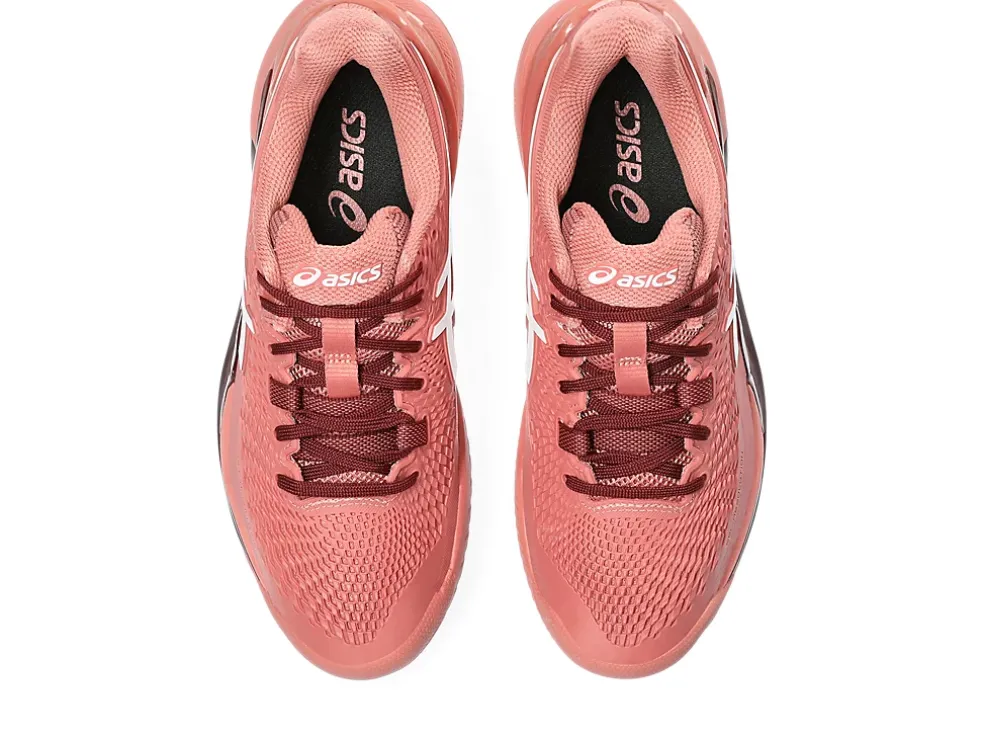 Cheap ASICS GEL-RESOLUTION 9 Light Garnet/White